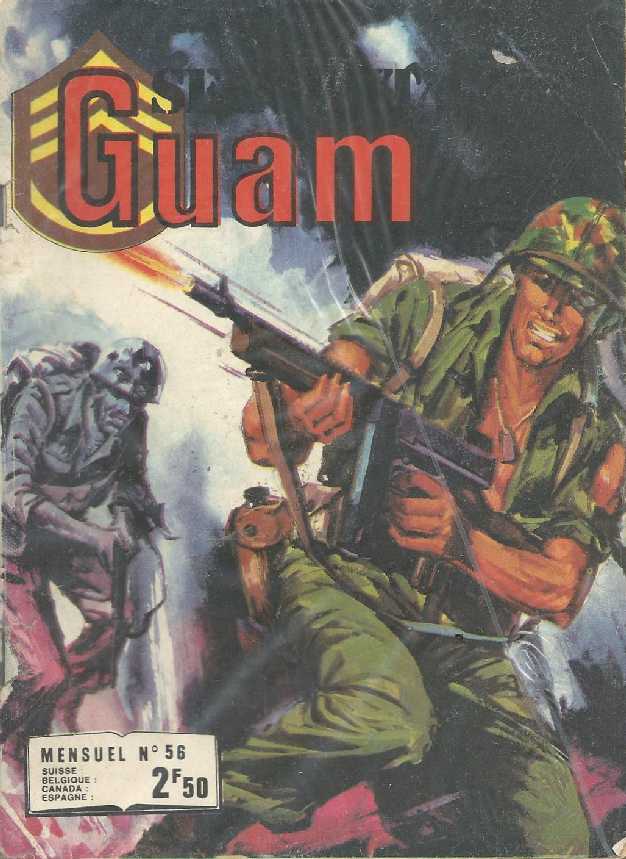 Scan de la Couverture Sergent Guam n 56